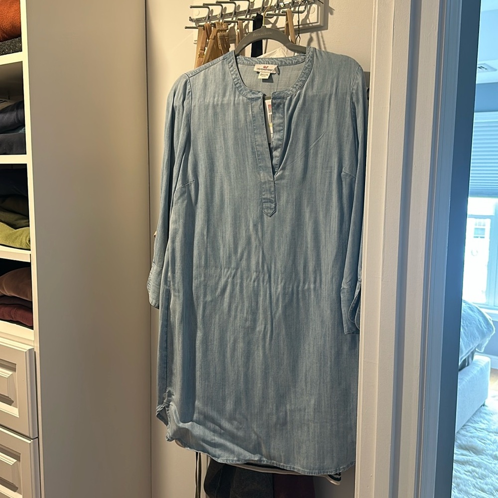 VINEYARD VINES JEAN LOOKING DRESS